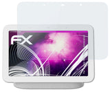 Glasfolie atFoliX kompatibel mit Google Nest Hub 2. Generation, 9H Hybrid-Glass FX