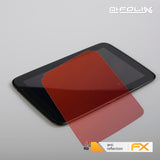 Panzerfolie atFoliX kompatibel mit Google Nexus 10 Samsung, entspiegelnde und stoßdämpfende FX (2X)