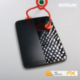 Panzerfolie atFoliX kompatibel mit Google Nexus 10 Samsung, entspiegelnde und stoßdämpfende FX (2X)