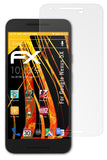 Panzerfolie atFoliX kompatibel mit Google Nexus 5X, entspiegelnde und stoßdämpfende FX (3X)