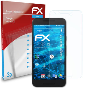 atFoliX FX-Clear Schutzfolie für Google Nexus 5X