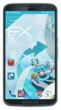 Schutzfolie atFoliX passend für Google Nexus 6, ultraklare und flexible FX (3X)