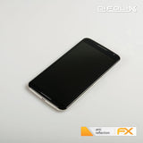 Panzerfolie atFoliX kompatibel mit Google Nexus 6, entspiegelnde und stoßdämpfende FX (3X)