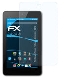 Schutzfolie atFoliX kompatibel mit Google Nexus 7 (Asus) 1.Generation 2012, ultraklare FX (2X)