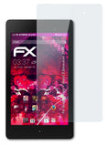 Glasfolie atFoliX kompatibel mit Google Nexus 7 (Asus) 2.Generation 2013, 9H Hybrid-Glass FX