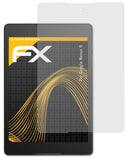 Panzerfolie atFoliX kompatibel mit Google Nexus 9, entspiegelnde und stoßdämpfende FX (2X)
