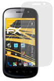 Panzerfolie atFoliX kompatibel mit Google Nexus S Samsung, entspiegelnde und stoßdämpfende FX (3X)