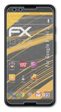 Panzerfolie atFoliX kompatibel mit Google Pixel 3, entspiegelnde und stoßdämpfende FX (3X)