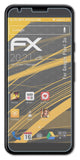 Panzerfolie atFoliX kompatibel mit Google Pixel 3a, entspiegelnde und stoßdämpfende FX (3X)