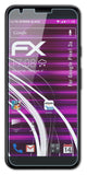 Glasfolie atFoliX kompatibel mit Google Pixel 3a, 9H Hybrid-Glass FX