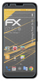 Panzerfolie atFoliX kompatibel mit Google Pixel 3a XL, entspiegelnde und stoßdämpfende FX (3X)