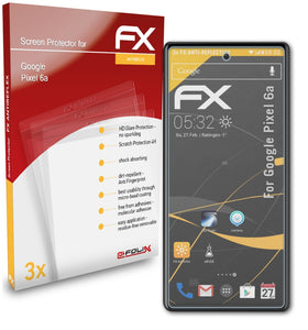 atFoliX FX-Antireflex Displayschutzfolie für Google Pixel 6a