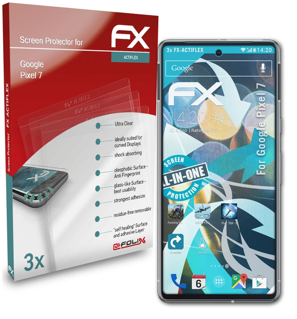atFoliX FX-ActiFleX Displayschutzfolie für Google Pixel 7