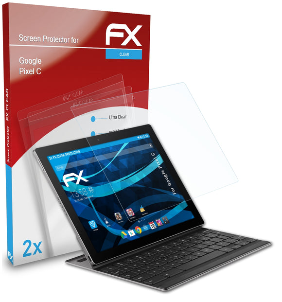 atFoliX FX-Clear Schutzfolie für Google Pixel C