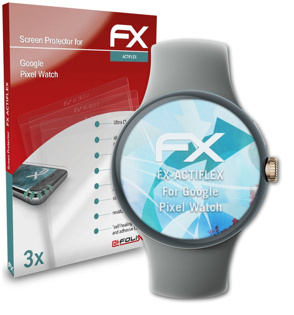 atFoliX FX-ActiFleX Displayschutzfolie für Google Pixel Watch