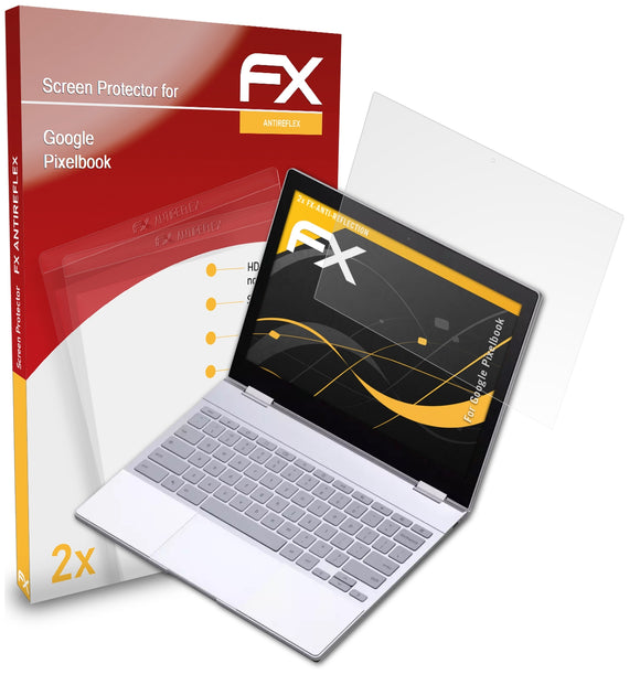 atFoliX FX-Antireflex Displayschutzfolie für Google Pixelbook