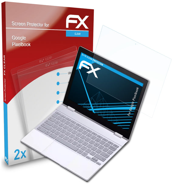 atFoliX FX-Clear Schutzfolie für Google Pixelbook