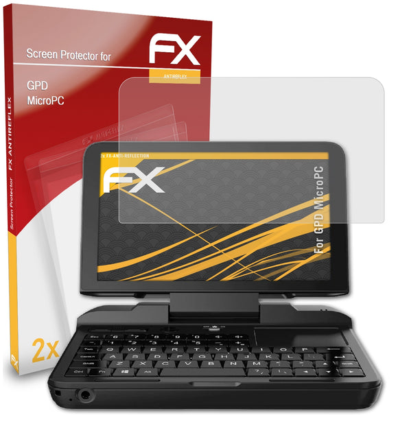 atFoliX FX-Antireflex Displayschutzfolie für GPD MicroPC