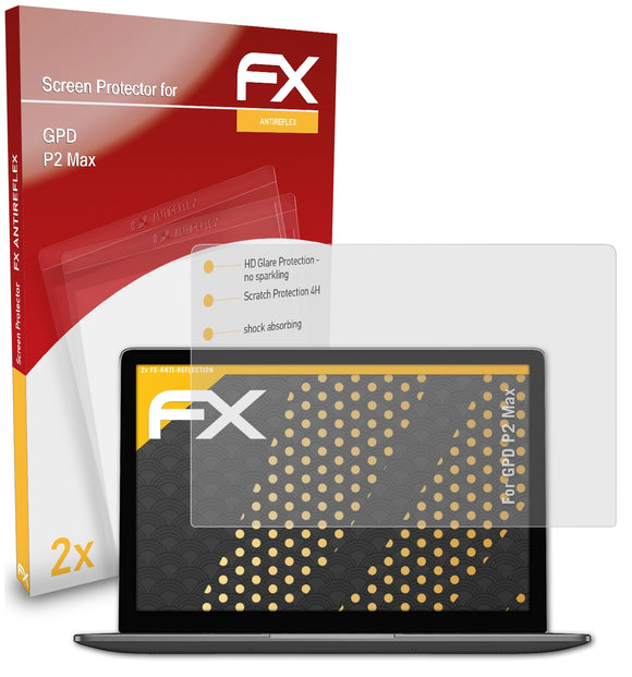 atFoliX FX-Antireflex Displayschutzfolie für GPD P2 Max