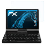 Schutzfolie atFoliX kompatibel mit GPD Pocket 3, ultraklare FX (2X)