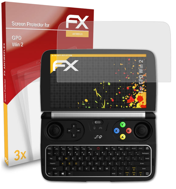 atFoliX FX-Antireflex Displayschutzfolie für GPD Win 2