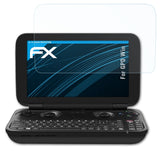 Schutzfolie atFoliX kompatibel mit GPD Win, ultraklare FX (3X)