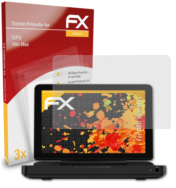 atFoliX FX-Antireflex Displayschutzfolie für GPD Win Max