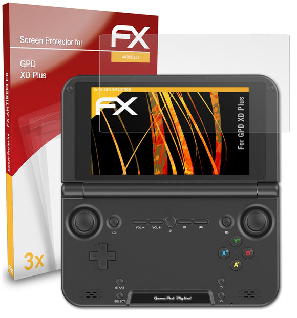 atFoliX FX-Antireflex Displayschutzfolie für GPD XD Plus