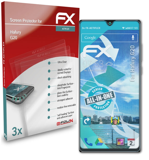 atFoliX FX-ActiFleX Displayschutzfolie für Hafury G20