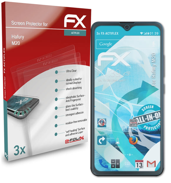 atFoliX FX-ActiFleX Displayschutzfolie für Hafury M20