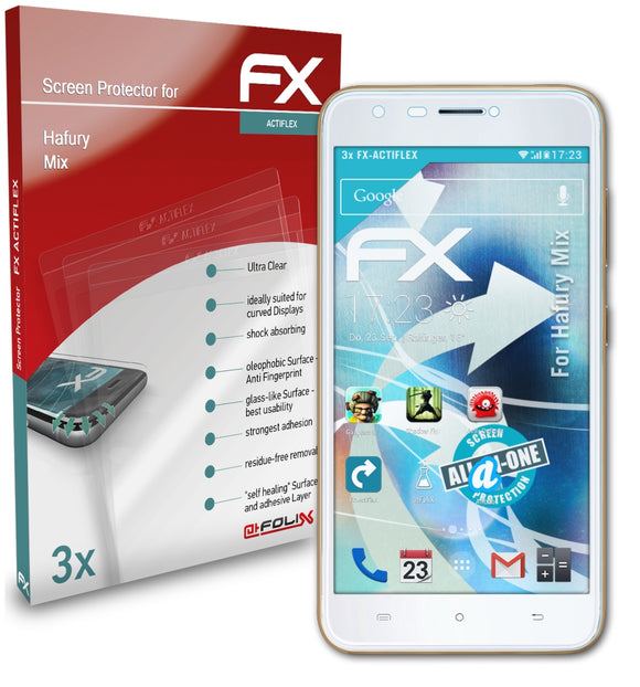 atFoliX FX-ActiFleX Displayschutzfolie für Hafury Mix