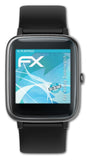 Schutzfolie atFoliX passend für Hafury Smartwatch, ultraklare und flexible FX (3X)