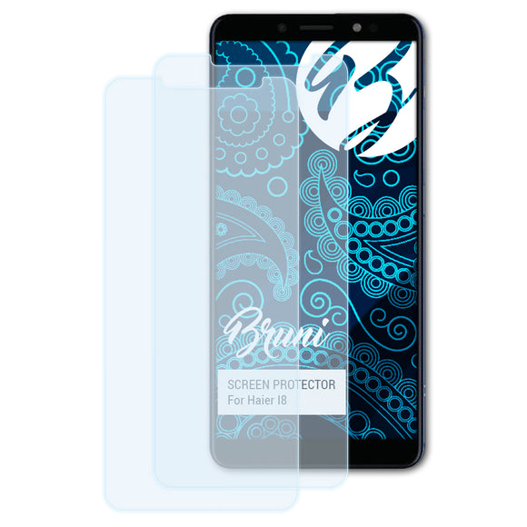 Bruni Basics-Clear Displayschutzfolie für Haier I8