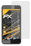 Panzerfolie atFoliX kompatibel mit Haier Phone G31, entspiegelnde und stoßdämpfende FX (3X)