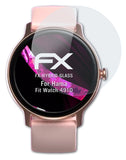Glasfolie atFoliX kompatibel mit Hama Fit Watch 4910, 9H Hybrid-Glass FX