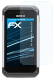 Schutzfolie atFoliX kompatibel mit Handheld Nautiz X9, ultraklare FX (2X)