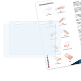 Lieferumfang von HannSpree HannsPad 13.3 Titan 2 Basics-Clear Displayschutzfolie, Montage Zubehör inklusive
