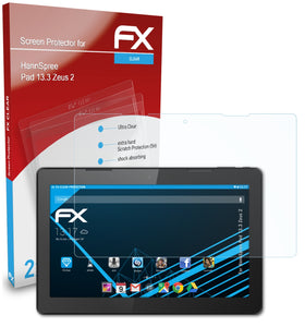 atFoliX FX-Clear Schutzfolie für HannSpree Pad 13.3 Zeus 2