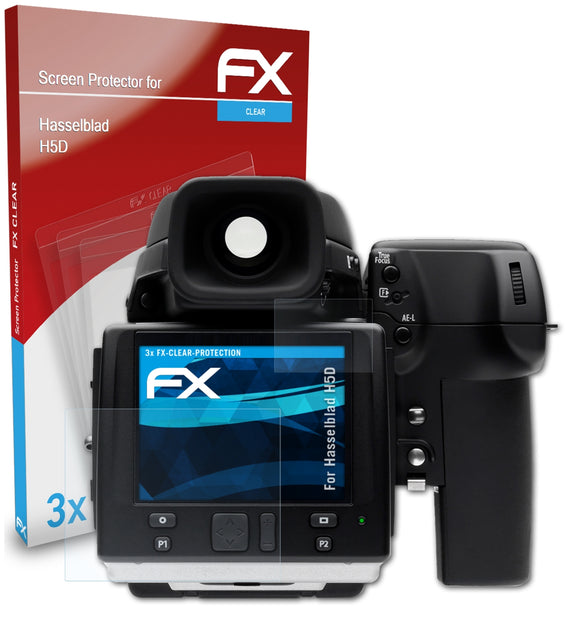 atFoliX FX-Clear Schutzfolie für Hasselblad H5D