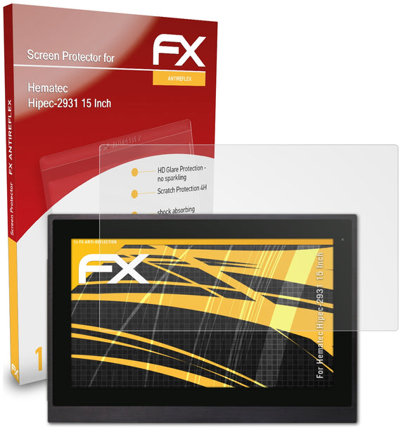 atFoliX FX-Antireflex Displayschutzfolie für Hematec Hipec-2931 (15 Inch)