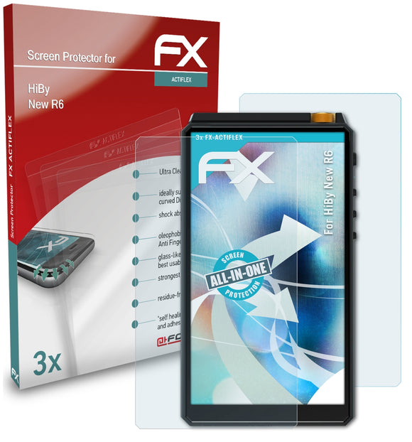 atFoliX FX-ActiFleX Displayschutzfolie für HiBy New R6