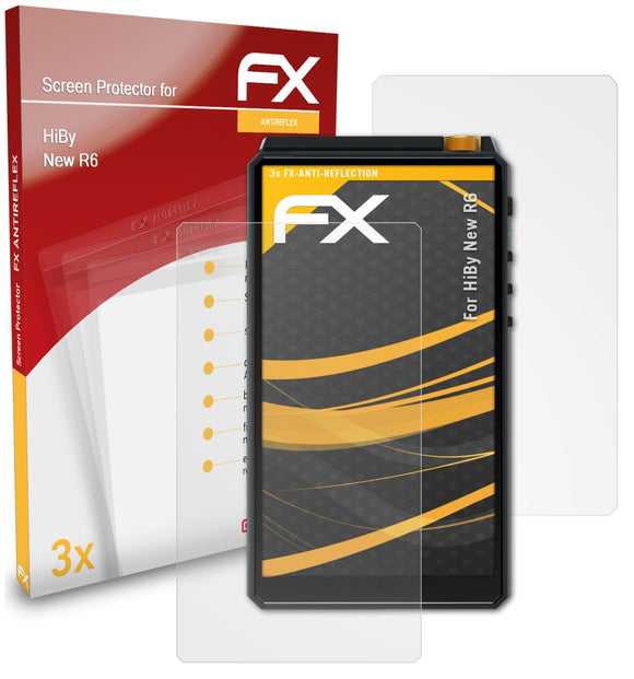 atFoliX FX-Antireflex Displayschutzfolie für HiBy New R6