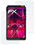 Glasfolie atFoliX kompatibel mit HiBy New R6, 9H Hybrid-Glass FX (1er Set)