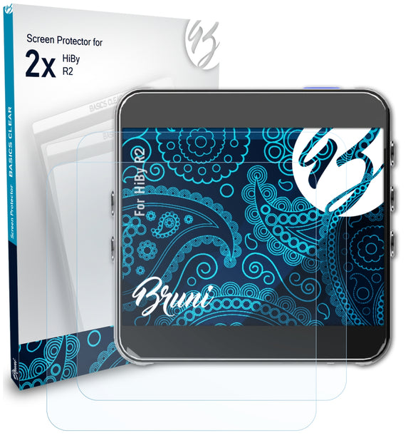 Bruni Basics-Clear Displayschutzfolie für HiBy R2