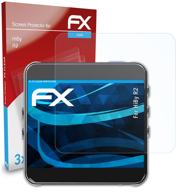atFoliX FX-Clear Schutzfolie für HiBy R2