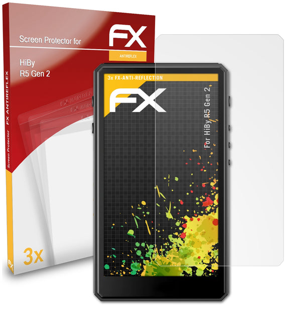 atFoliX FX-Antireflex Displayschutzfolie für HiBy R5 (Gen 2)