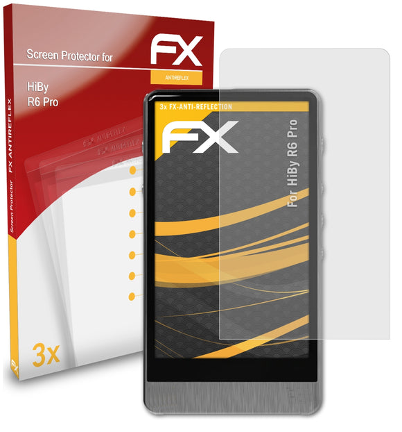 atFoliX FX-Antireflex Displayschutzfolie für HiBy R6 Pro