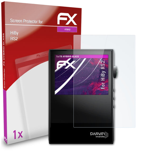 atFoliX FX-Hybrid-Glass Panzerglasfolie für HiBy RS2