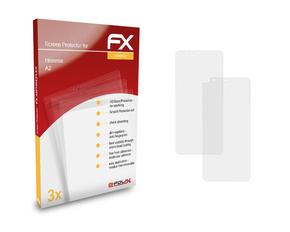 atFoliX FX-Antireflex Displayschutzfolie für Hisense A2
