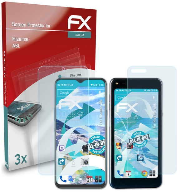 atFoliX FX-ActiFleX Displayschutzfolie für Hisense A6L